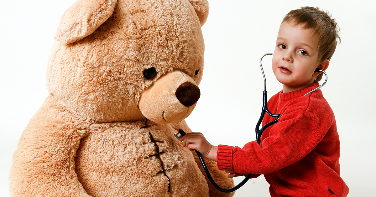 Herzkind Bruno mit Moritz