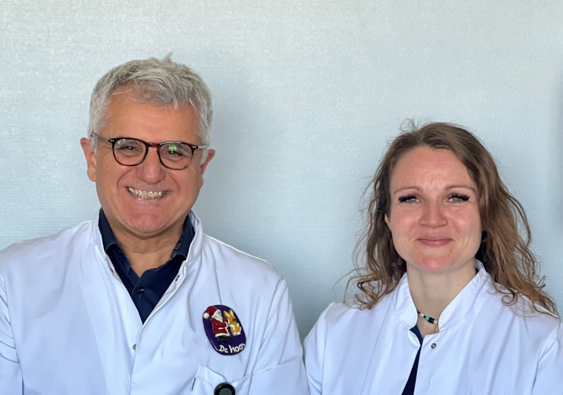 Prof. Dr. Nikolaus Haas und Dr. Simone Dold